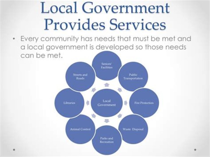 What do local governments do
