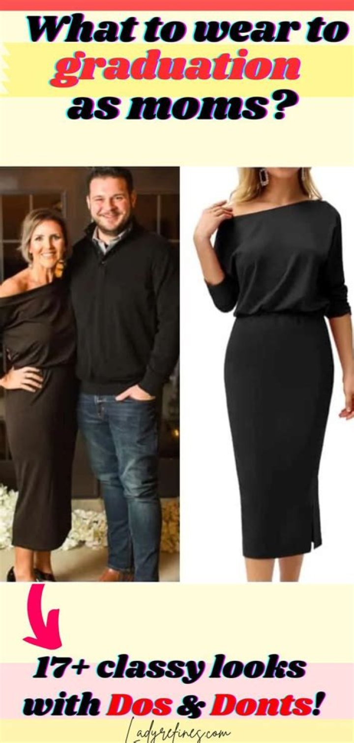 What do parents wear to graduation