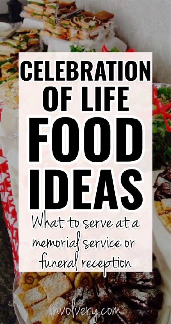 What do you bring to a celebration of life?