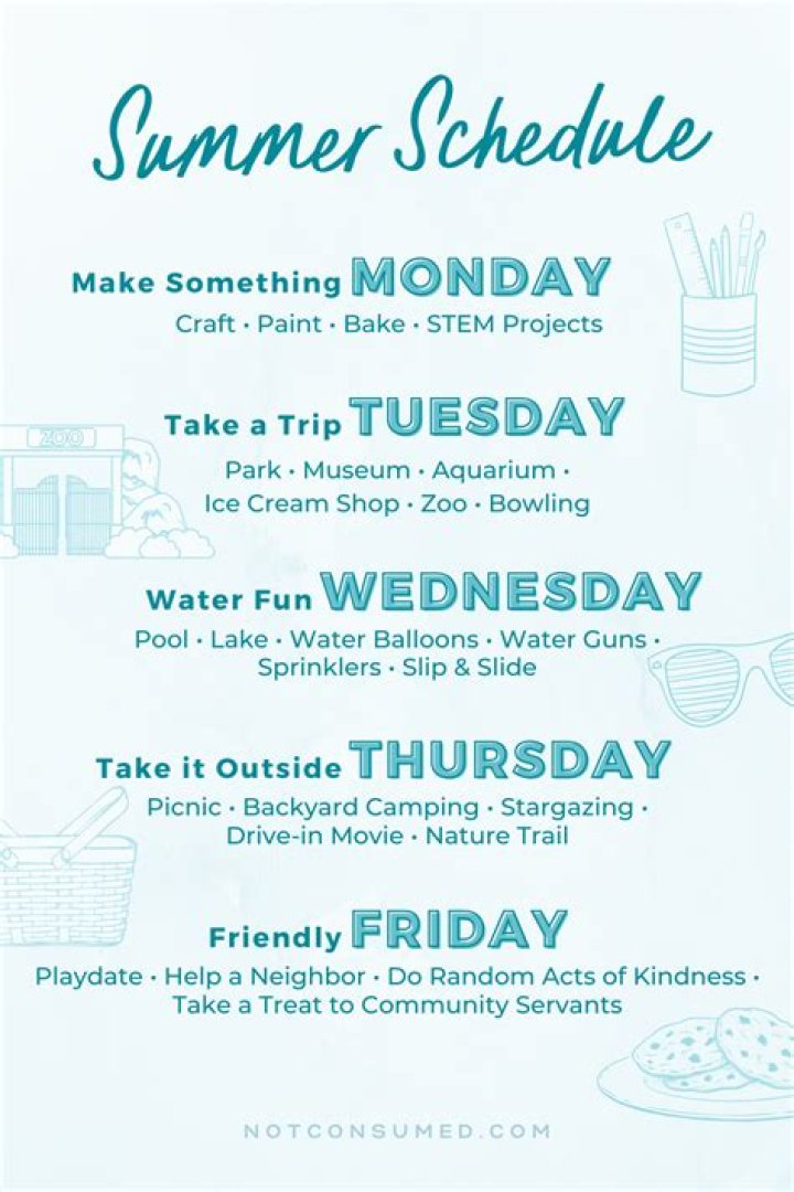 What do you do during summer break at university