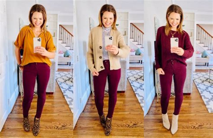 What do you wear with a gold cardigan