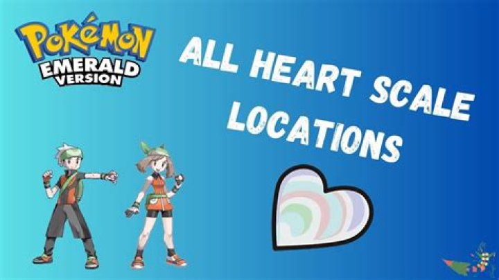 What does a heart scale do in Pokemon lets go?