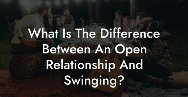 What does a swinging relationship mean?