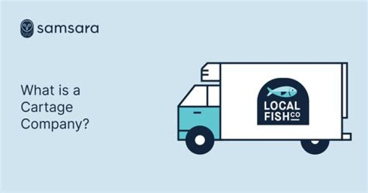 What does Cartage mean in shipping