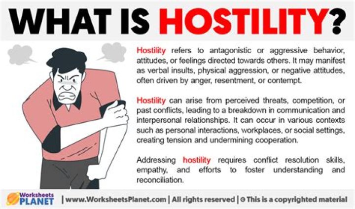 What does hostile levity mean