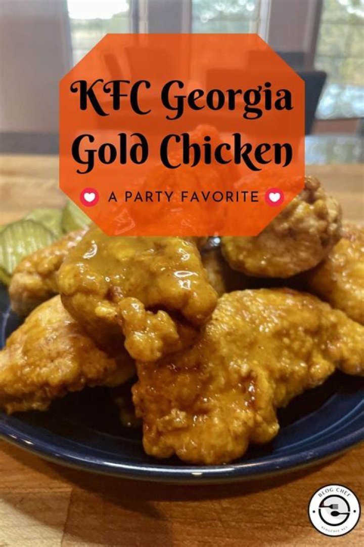 What does KFC Georgia Gold taste like