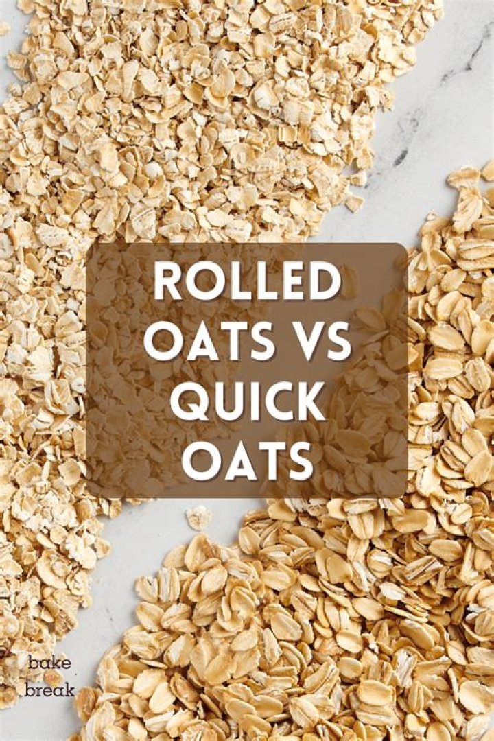 What does old fashioned rolled oats mean?