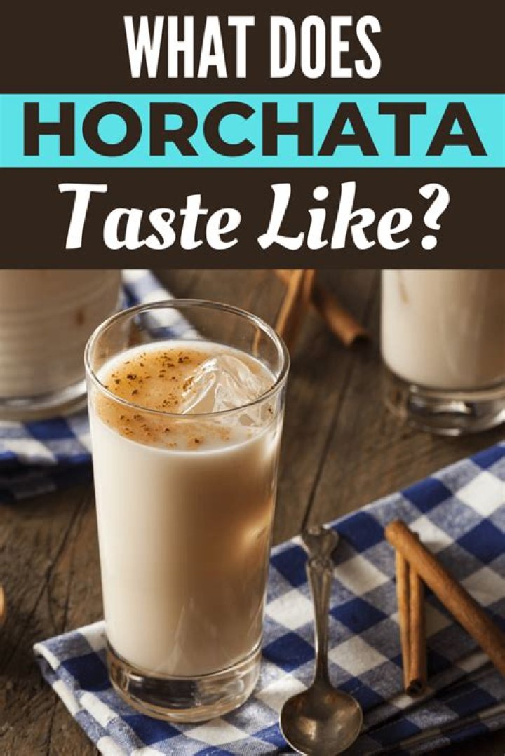 What does the horchata Frappuccino taste like