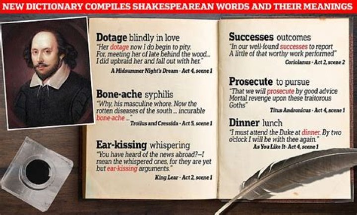 What does thou mean in Shakespearean language?