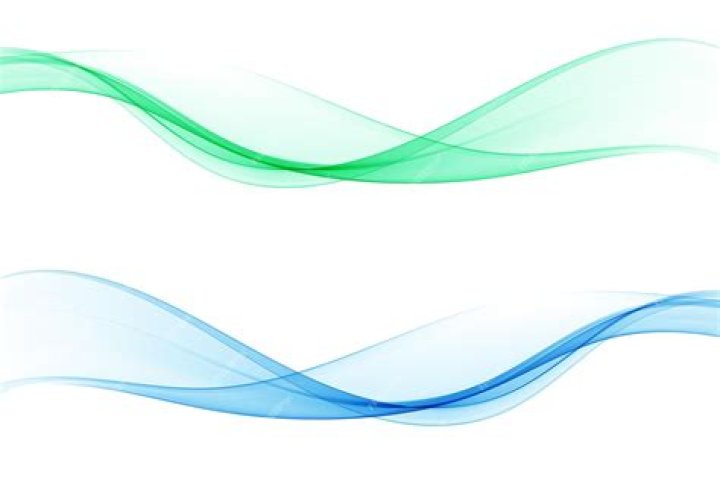 What feature causes red and green wavy lines to appear?