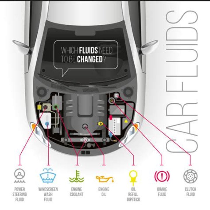 What fluids need to be changed on a car