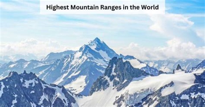 What gorge separates two of the highest mountains in the world?