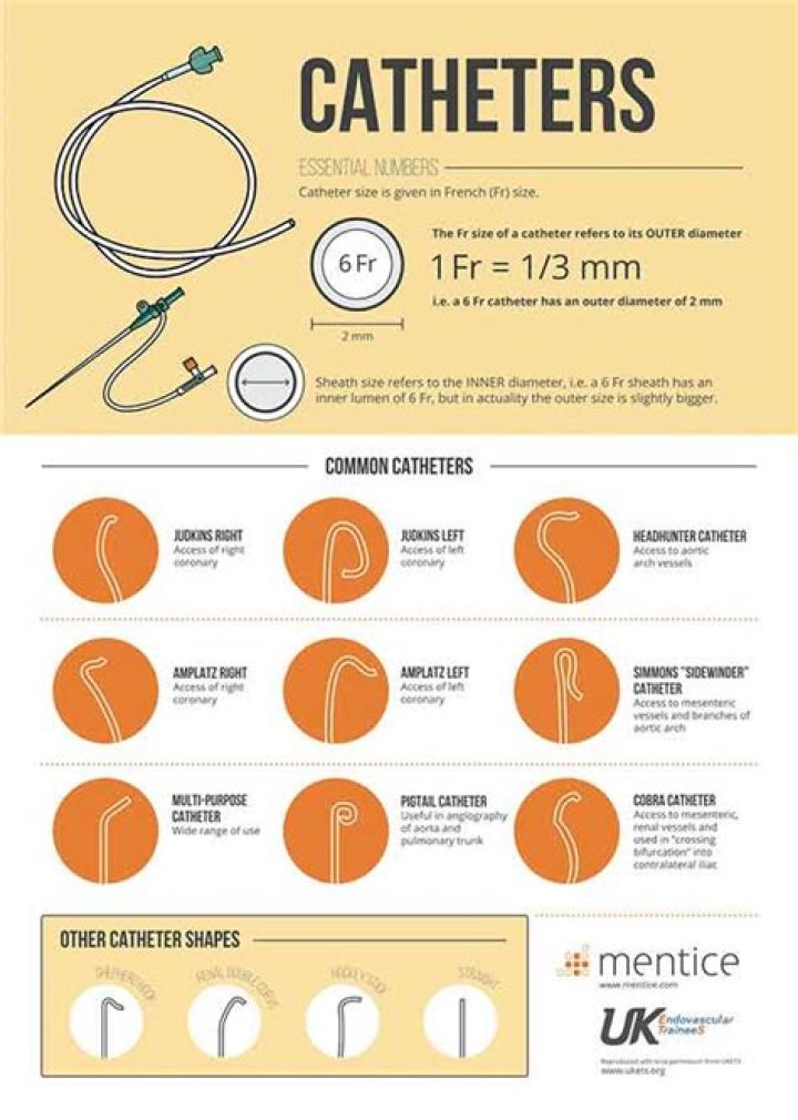 What is a 14 French catheter