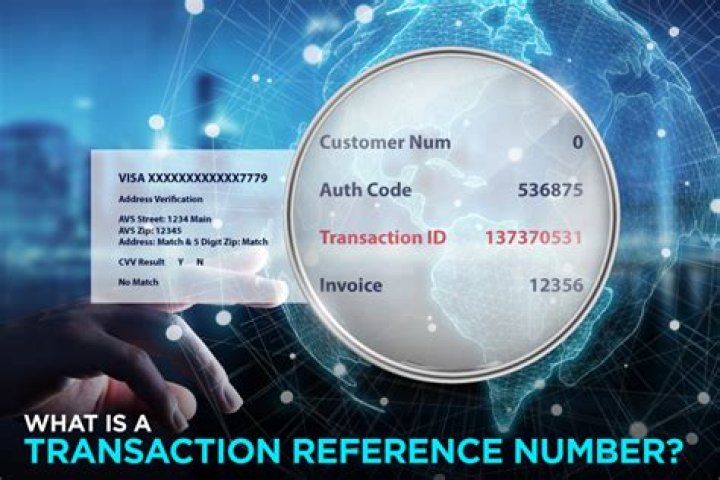 What is a bank transaction number?
