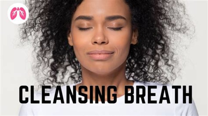 What is a cleansing breath