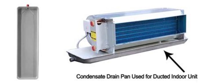 What is a condensate drain pan