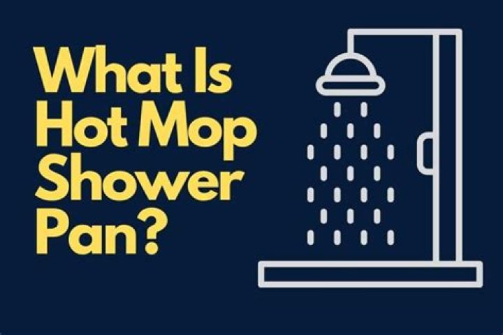 What is a hot mop shower pan