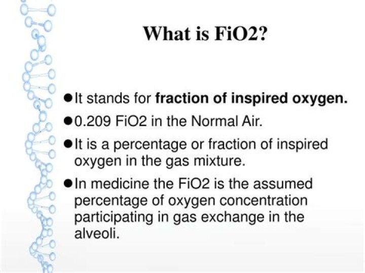 What is a normal FiO2