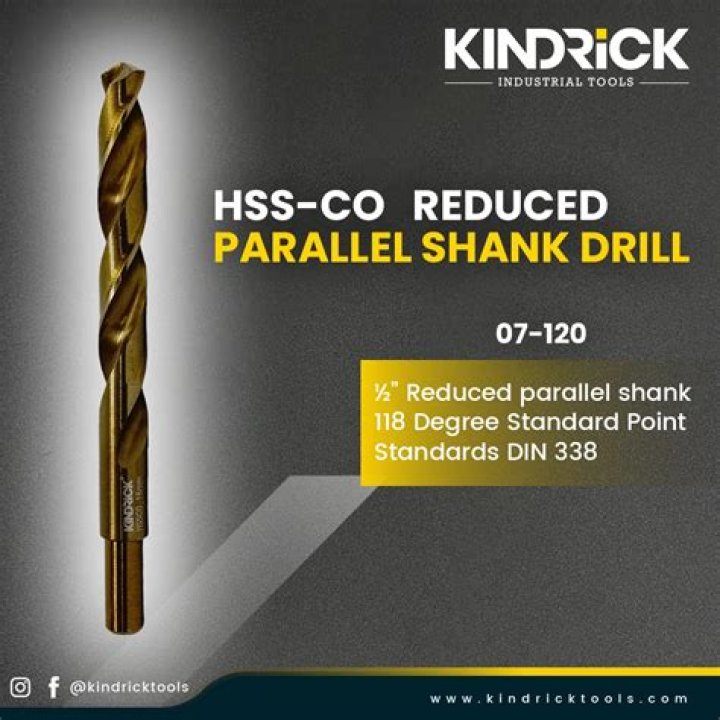 What is a reduced shank drill bit
