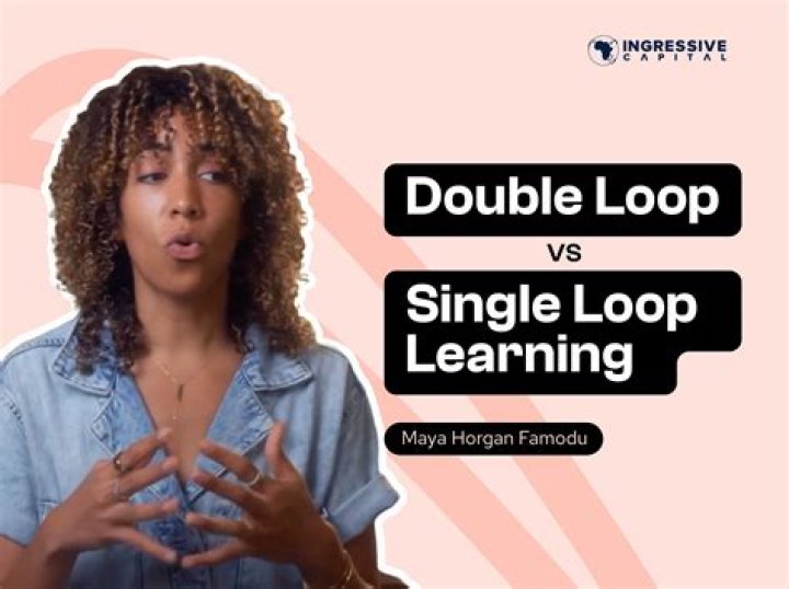 What is a single loop learning?