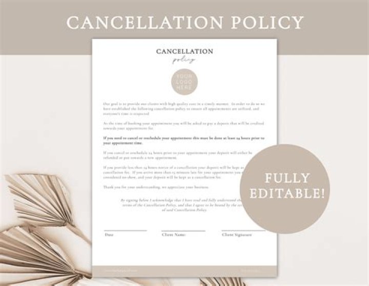 What is Amazon's cancellation policy?