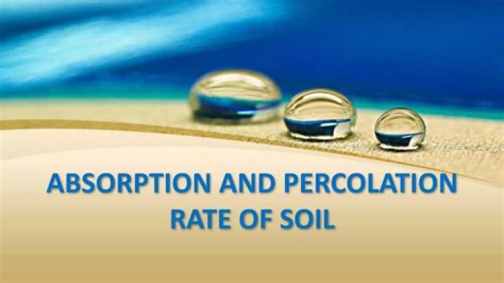What is an acceptable percolation rate