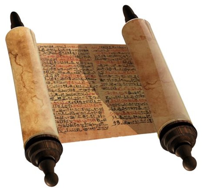 What is an ancient scroll?