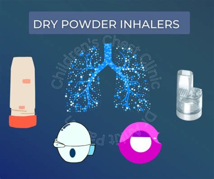 What is an example of a dry powder inhaler