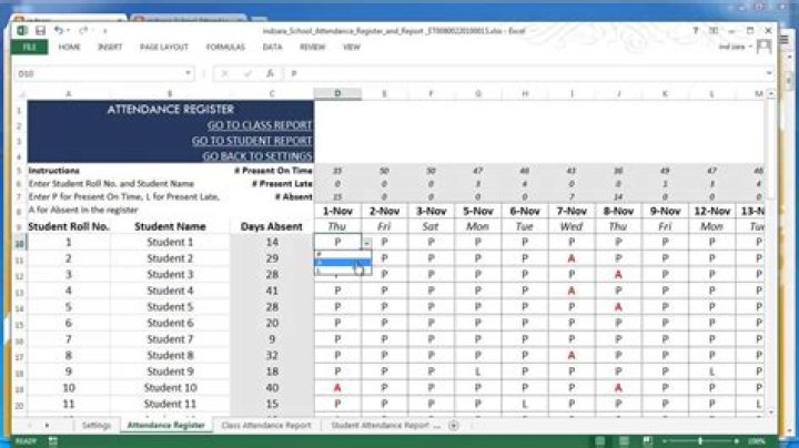 What is attendance register? | ContextResponse.com