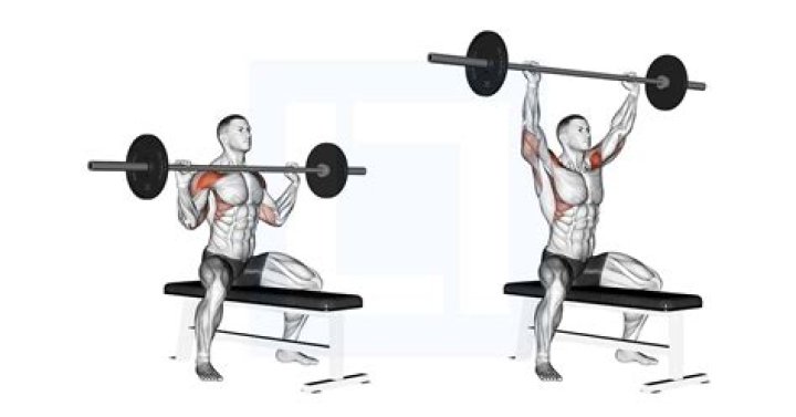 What is barbell clean and press?