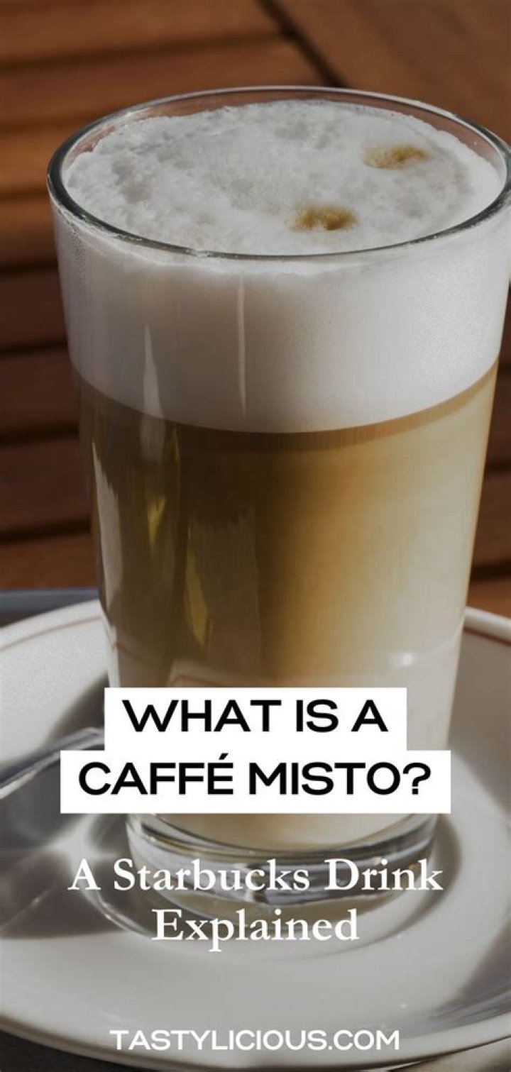 What is Caffe Misto Starbucks