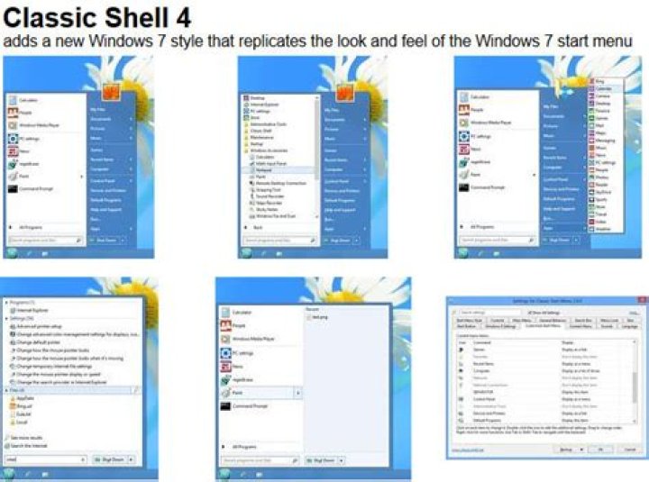 What is classic shell setup?