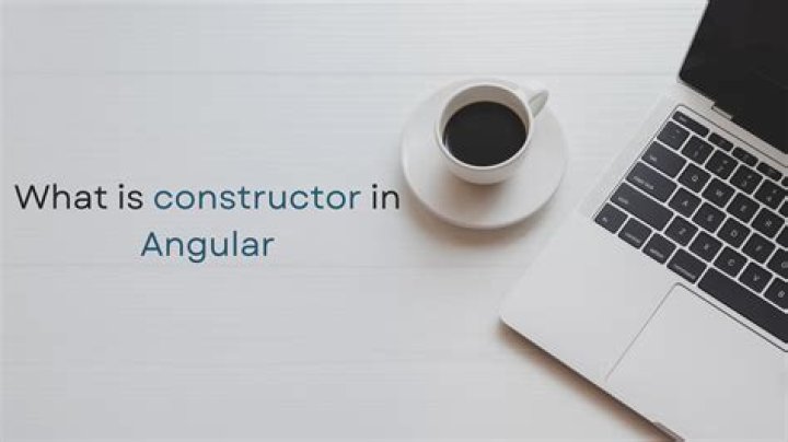 What is constructor in angular
