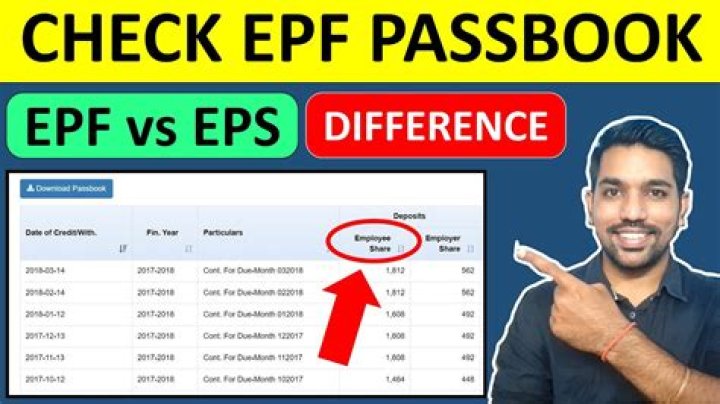 What is EPS amount in PF?