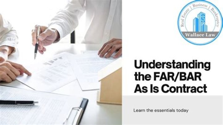 What is far bar as is contract