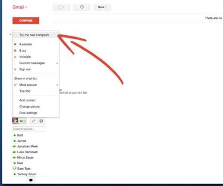 What is Gmail Hangout chat?