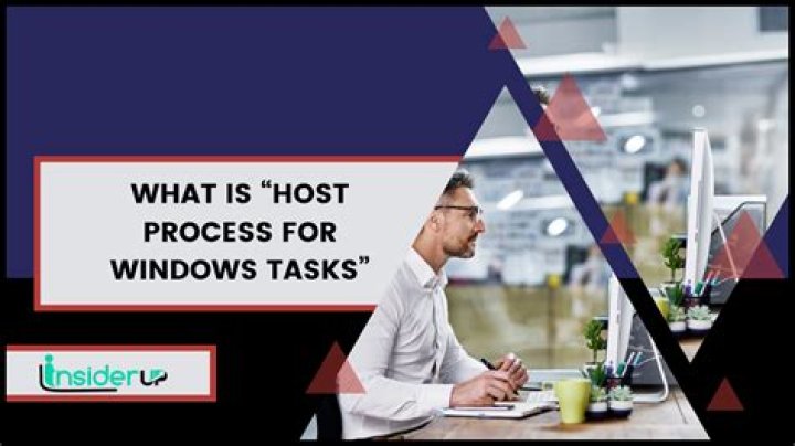 What is Host Process for Windows Tasks?