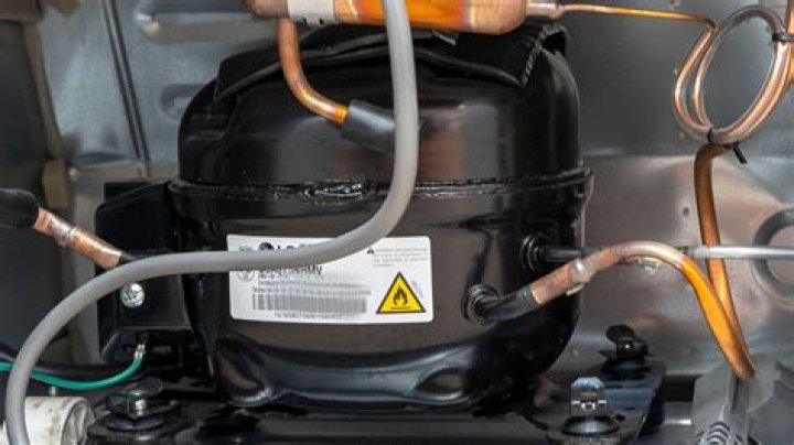 What is in a fridge compressor?