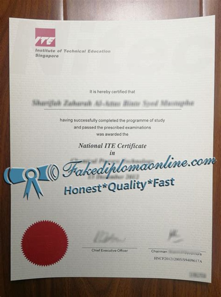 What is ITE certificate