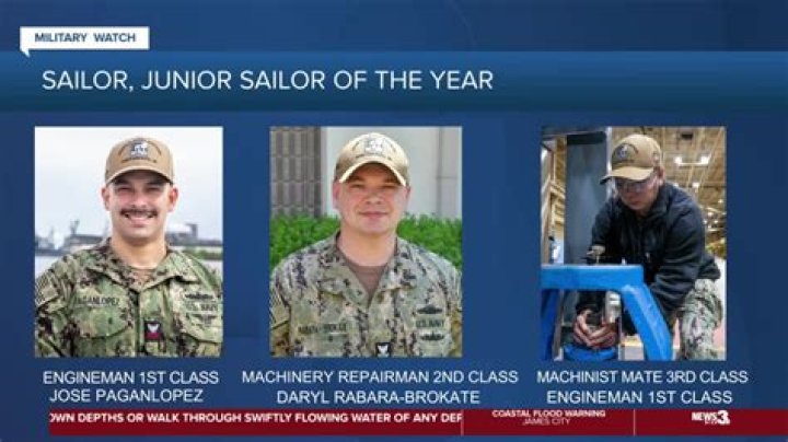What is junior sailor of the quarter