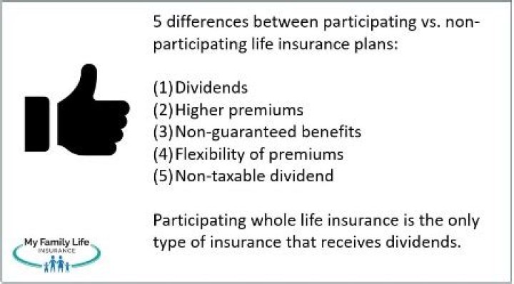 What is participating and non participating insurance