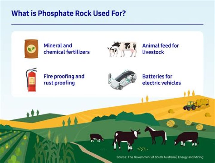 What is phosphate used for in Florida?
