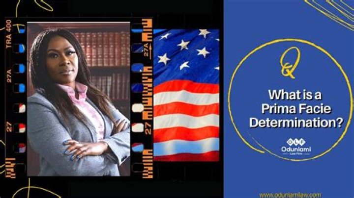 What is prima facie in debate