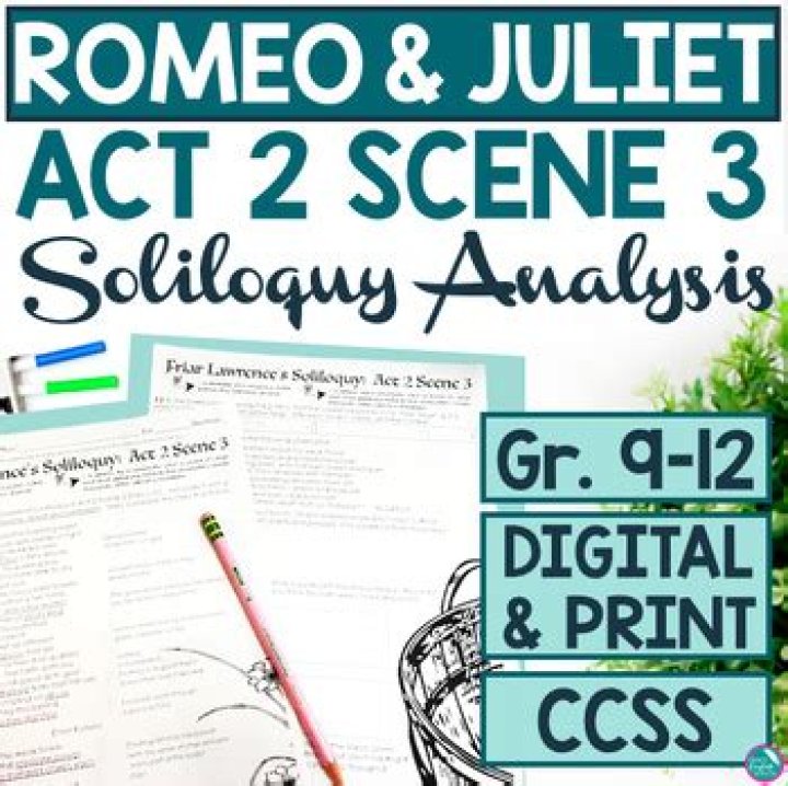 What is Romeos soliloquy in Act 2