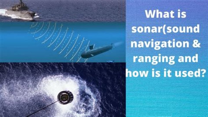 What is sound navigation and ranging