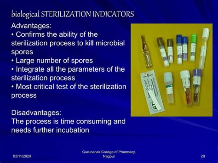 What is sterilization indicator