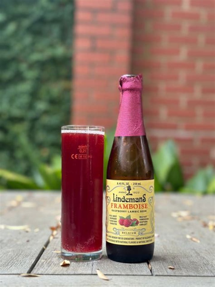 What is the alcohol content of Framboise Lambic raspberry?