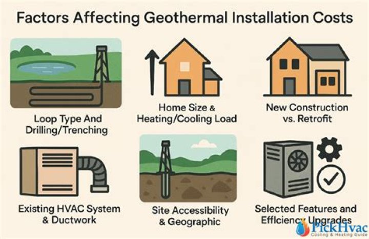 What is the average cost of geothermal installation