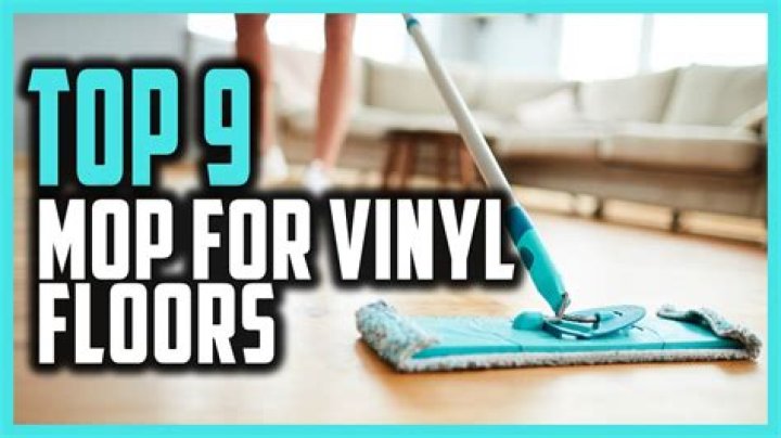 What is the best mop to use on vinyl floors