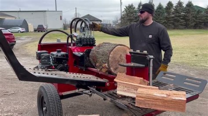 What is the best size log splitter